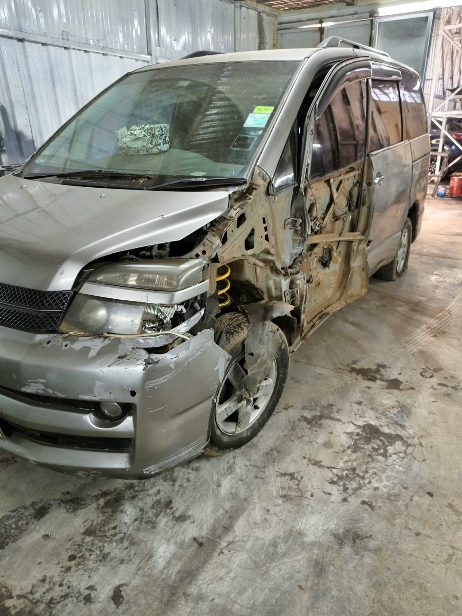 Bumper & Panel Restoration - Before