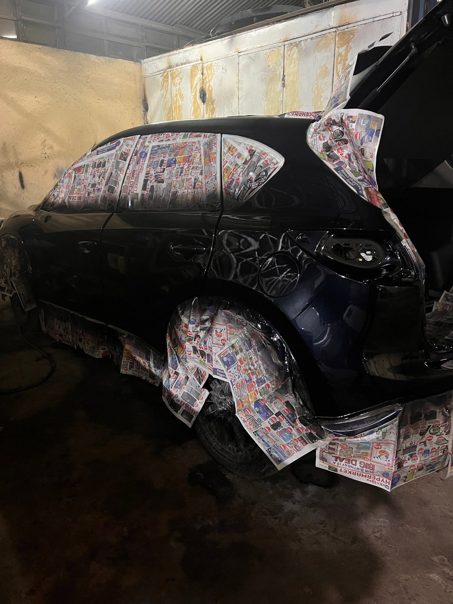 Finished paint job